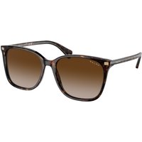 Ralph By Ralph Lauren Vvcv , Shiny Dark Havana Sunglasses Gradient Brown lenses, RA5293 50033B, Mojo Glasses