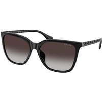 Ralph By Ralph Lauren , Shiny Black Sunglasses Grey Gradient lenses, RA5328U 50018G, Mojo Glasses
