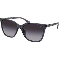 Ralph By Ralph Lauren , Shiny Transparent Violet Sunglasses Grey Gradient Violet lenses, RA5328U 62358G, Mojo Glasses