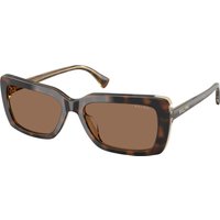 Ralph By Ralph Lauren , Dark Havana On Transparent Sunglasses Brown lenses, RA5342U 629473, Mojo Glasses