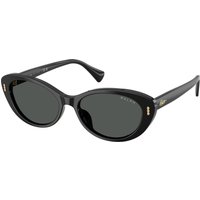 Ralph By Ralph Lauren , Shiny Black Sunglasses Grey lenses, RA5350U 500187, Mojo Glasses
