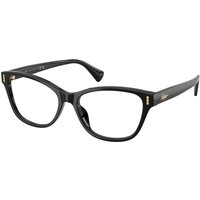 Ralph By Ralph Lauren , Shiny Black Glasses, RA7195U 5001, Mojo Glasses