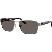 Ray-Ban RB3750, Gunmetal Sunglasses Dark Grey lenses, Mojo Glasses