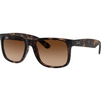 Ray-Ban Justin RB4165, Havana Sunglasses Solid Color lenses, Mojo Glasses
