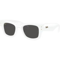 Ray-Ban Wayfarer Puffer RB4940, White Sunglasses Ultra Black lenses, Mojo Glasses
