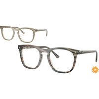 Ray-Ban RX2210V, Photo Striped Grey Glasses, Mojo Glasses