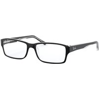 Ray-Ban RX5169, Black On Transparent Glasses, Mojo Glasses