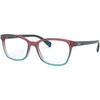 Ray-Ban RX5362, Burgundy/White/Blue Glasses, Mojo Glasses