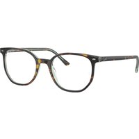 Ray-Ban Elliot RX5397, Havana On Transparent Green Glasses, Mojo Glasses