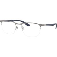 Ray-Ban RX6513, Matt Gunmetal On Silver Glasses, Mojo Glasses