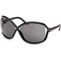 Photos - Sunglasses Tom Ford Bettina FT1068 01A Shiny Black FT1068