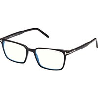 Photos - Glasses & Contact Lenses Tom Ford FT5802-B 001 Shiny Black FT5802-B