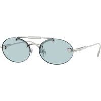 Versace , Silver Sunglasses Light Blue lenses, VE2295 1000/1, Mojo Glasses