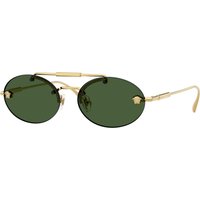 Versace , Gold Sunglasses Dark Green lenses, VE2295 100271, Mojo Glasses