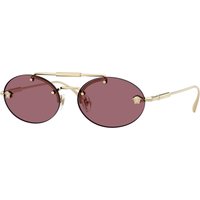 Versace , Pale Gold Sunglasses Violet lenses, VE2295 12521A, Mojo Glasses