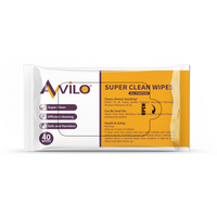Super Clean Wipes Pack of 40