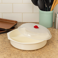 Sectioned Microwaveable Casserole Dish A222417