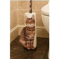 Cat Design Toilet Paper Holder