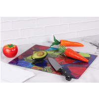 Glass Cutting Board Multi Colour A242592