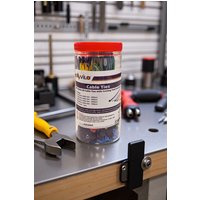 800 Durable Cable Ties with Integrated Cutting Tool