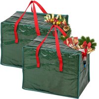 VINSANI XMAS BAUBLES & TINSEL STORAGE BAG 1010395