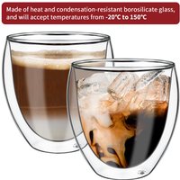 VINSANI DOUBLE WALL GLASSES CAVA 1010064
