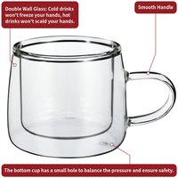 VINSANI DOUBLE WALL GLASSES KAFO 1010068
