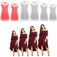 Flo Women's Mini Lace Summer Sleeveless Casual Dress or Midi Casual Dress