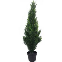 90cm Artificial Cedar Cypress Topiary UV Resistant