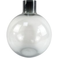 40cm Grey Smoke Bottle Glass Vase
