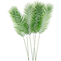 Pack of 6 x 100cm Realistic Artificial Palm Leaf