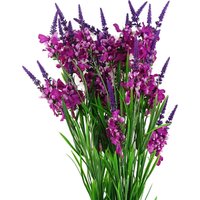 Pack of 6 x 80cm Dark Pink Larkspur Artifical Stem