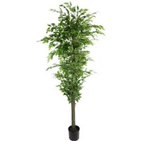 180cm Artificial Ficus Tree Green Realistic
