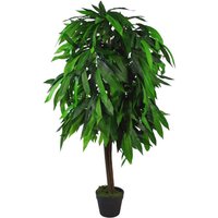 120cm Leaf Design UK Artificial Realistic Mango Plant / Tree