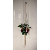 85cm Hanging Artificial Potted Pothos Plant with Planter