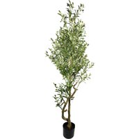 160cm Artificial Olive Tree 1296 Leaves 72 Olives