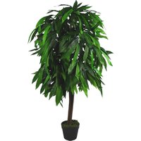 120cm (4ft) Tall Large Artificial Mango Tree Plant