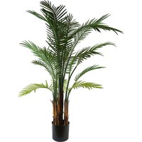 125cm UV Resistant Raphis Palm Tree with Natural Trunk