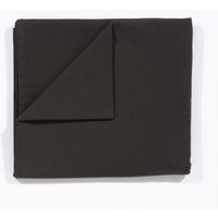 Avon 100% Cotton 240x140cm Black Tablecloth