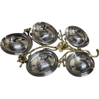 33CM BRASS FRUIT BOWLS