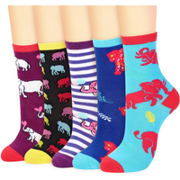 VINSANI ELEPHANT SOCKS 5pk 1010413