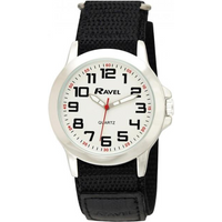 Ravel Men Sports Case Arabic Dial Velcro Strap Watch R1601.65.12