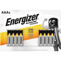 Energizer AAA Alkaline Batteries Multipack- 8 Batteries