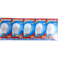 Eveready GLS LED E27 bulb DL 100W Pack of 5