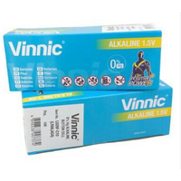Vinnic L626 AG4 Watch Battery BOX OF 10 (100 Batteries)