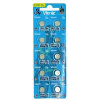 Vinnic L736 AG3 LR41 Watch Battery Card of 10