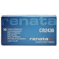 Renata CR2430 Lithium Watch Batteries (10 Pack)