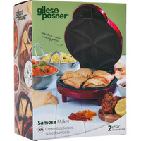 Giles & Posner 1000W Samosa Maker With Non-Stick Coated Cooking Plates EK3812G
