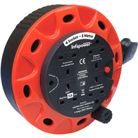 Infapower 4 Socket 13 Amp 5m Drum