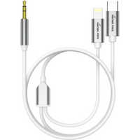 Panther Force 1M AUX Cable for Type-C & Apple Connectors